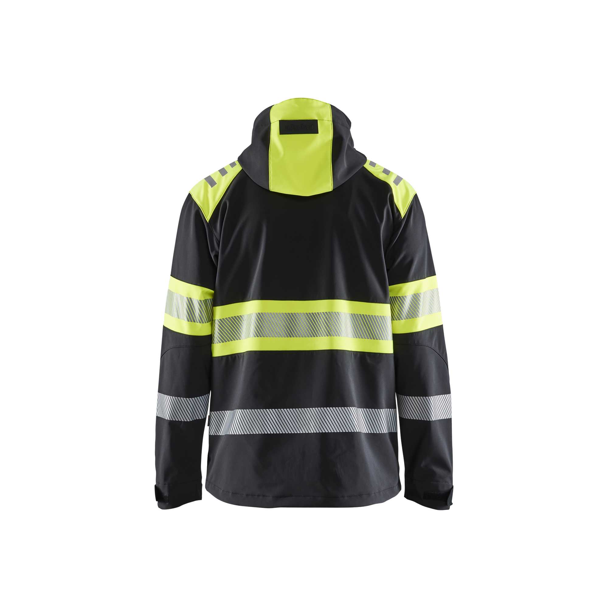 BLAKLADER 44942513 Hi Vis Softshell Jacket Softshell Work Jacket MEN - Waterproof
